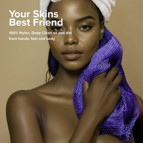The Traditional African Handcrafted Body Net Sponge