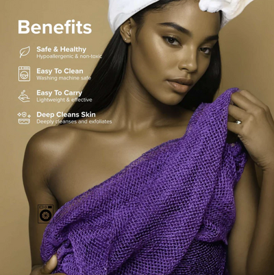The Traditional African Handcrafted Body Net Sponge