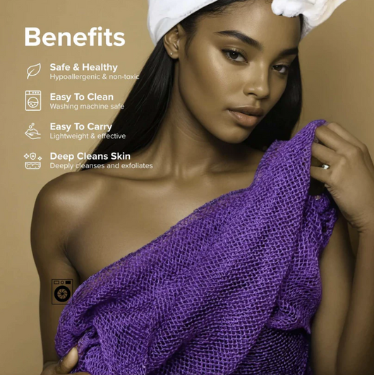 The Traditional African Handcrafted Body Net Sponge