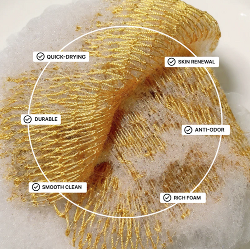 The Traditional African Handcrafted Body Net Sponge