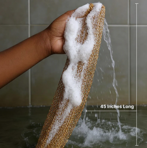 The Traditional African Handcrafted Body Net Sponge
