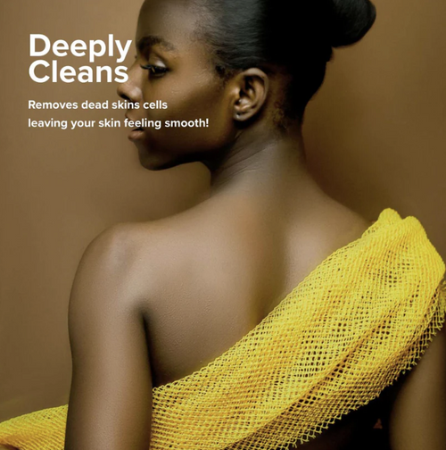 The Traditional African Handcrafted Body Net Sponge